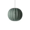 Made By Hand Knit-Wit Round PendelØ60 Tweed Green