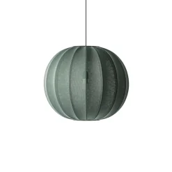 Made By Hand Knit-Wit Round PendelØ60 Tweed Green
