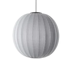 Made By Hand Knit-Wit Round PendelØ75 Sølv LED