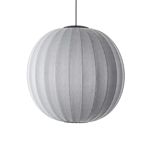 Made By Hand Knit-Wit Round PendelØ75 Sølv LED