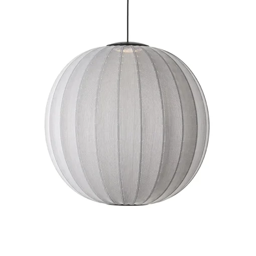 Made By Hand Knit-Wit Round PendelØ75 Sølv LED