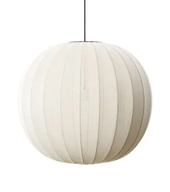 Made By Hand Knit-Wit Round PendelØ60 Pearl White