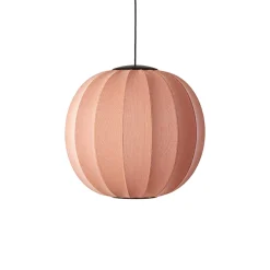 Made By Hand Knit-Wit Round PendelØ60 Coral LED