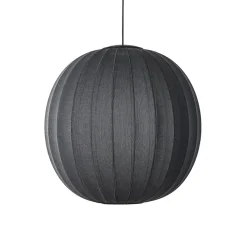 Made By Hand Knit-Wit Round PendelØ75 Sort LED