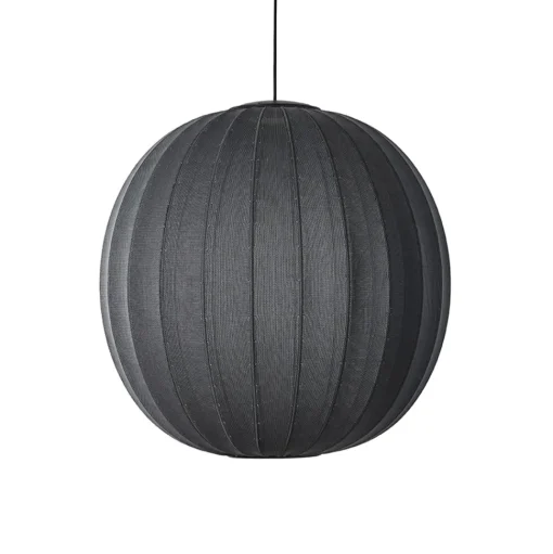 Made By Hand Knit-Wit Round PendelØ75 Sort LED