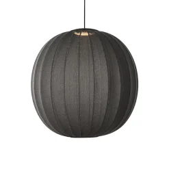 Made By Hand Knit-Wit Round PendelØ75 Sort LED