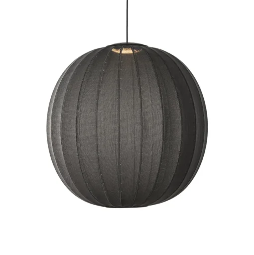 Made By Hand Knit-Wit Round PendelØ75 Sort LED