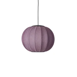 Made By Hand Knit-Wit Round PendelØ45 Burgundy LED