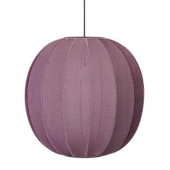 Made By Hand Knit-Wit Round Pendel Bourgogne RødØ60