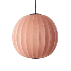 Made By Hand Knit-Wit Round PendelØ75 Coral LED