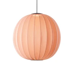Made By Hand Knit-Wit Round PendelØ75 Coral LED