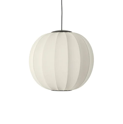 Made By Hand Knit-Wit Round PendelØ60 Pearl White LED