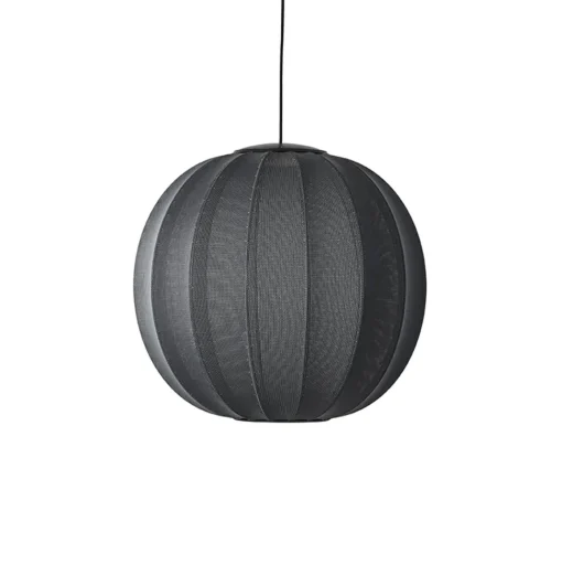 Made By Hand Knit-Wit Round PendelØ60 Sort LED