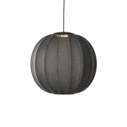 Made By Hand Knit-Wit Round PendelØ60 Sort LED
