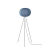 Made By Hand Knit-Wit Round GulvlampeØ45 Høj Blue Stone