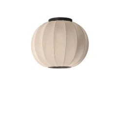 Made By Hand Knit-Wit Round LoftlampeØ45 Sand Stone