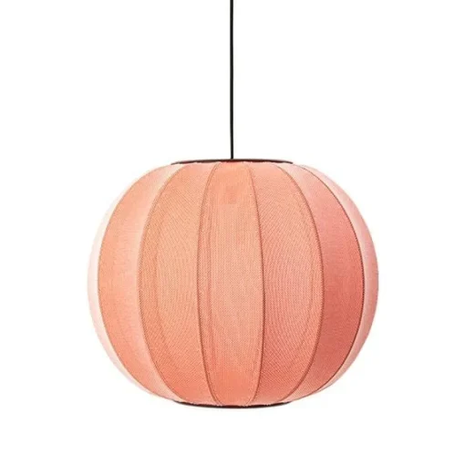 Made By Hand Knit-Wit Round Pendel CoralØ45