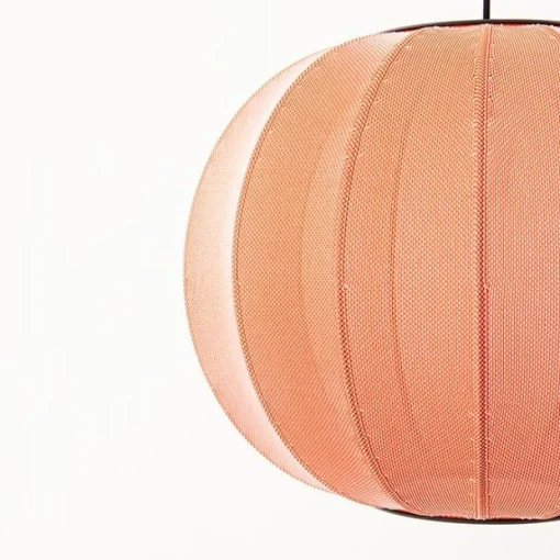 Made By Hand Knit-Wit Round Pendel CoralØ45