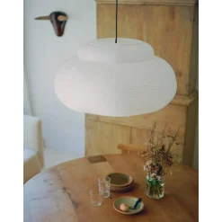 Made By Hand Papier Single PendelØ52 cm Hvid