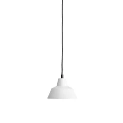 Made By Hand Várkstedslampe Pendel Mat Hvid W1