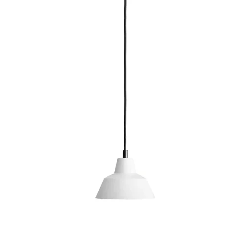 Made By Hand Várkstedslampe Pendel Mat Hvid W1