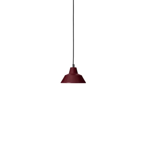 Made By Hand Várkstedslampe Pendel Wine Red W1