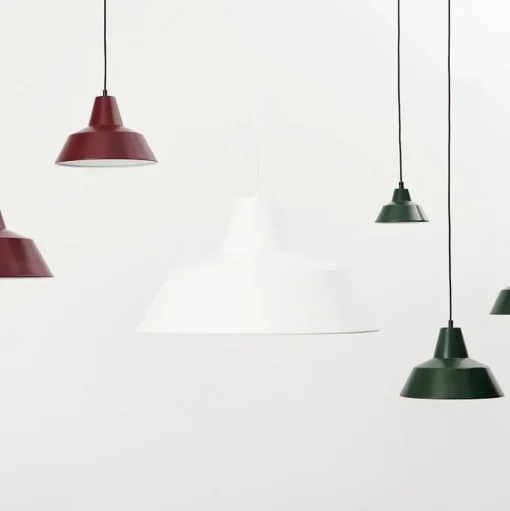 Made By Hand Várkstedslampe Pendel Mat Sort W5