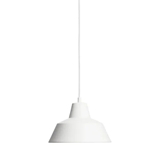 Made By Hand Várkstedslampe Pendel Mat Hvid W2