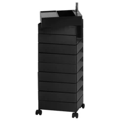 Magis 360 Container 10 Rullevogn Sort