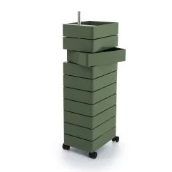 Magis 360 Container 10 Rullevogn Grøn