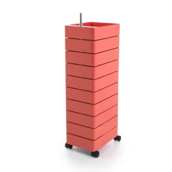 Magis 360 Container 10 Rullevogn Pink