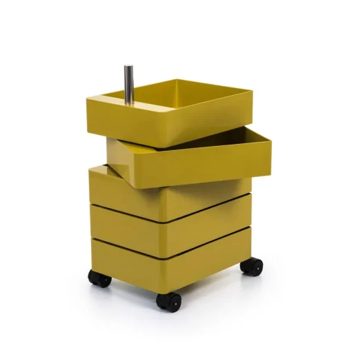 Magis 360 Container 5 Rullevogn Gul