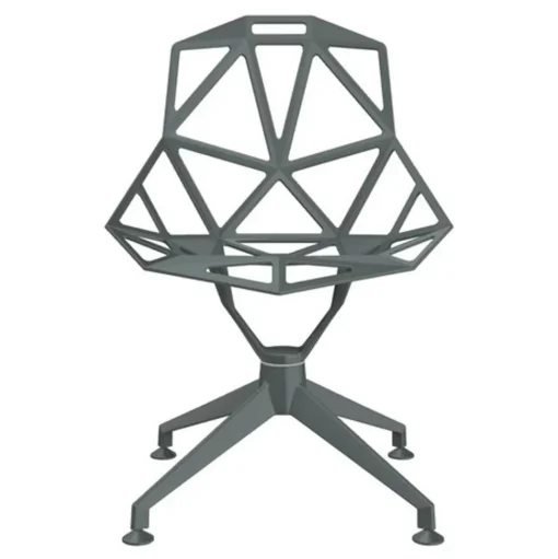 Magis Chair One 4 Star Spisebordsstol Adapta Grå Grøn