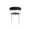 Magis Officina Spisebordsstol Galvaniseret/Sort Láder