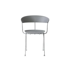 Magis Officina Spisebordsstol Galvaniseret/Grå