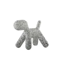 Magis Puppy Abstractdog Skammel Medium Dalmata Hvid