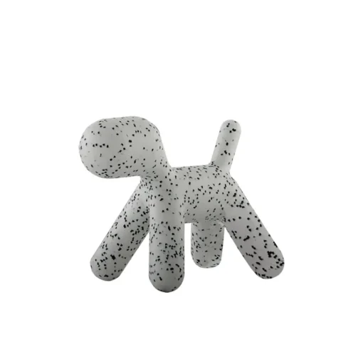 Magis Puppy Abstractdog Skammel Medium Dalmata Hvid