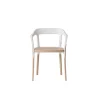 Magis Steelwood Spisebordsstol Natural/Hvid
