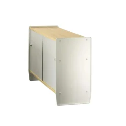Magis Theca Skánk Med Hylder 93x43x78 Aluminium/Natural Kirsebár Trá