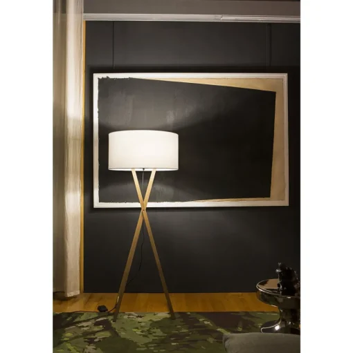 Marset Cala P 165 Gulvlampe Natural Eg