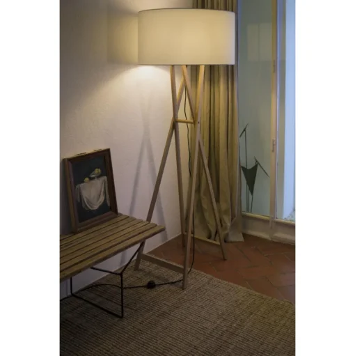 Marset Cala P 165 Gulvlampe Natural Eg