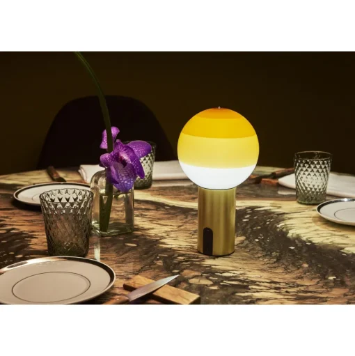Marset Dipping Light Bordlampe Grøn Mellem