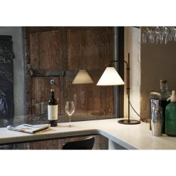 Marset Funiculí Bordlampe Fabric Sort-Sand