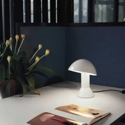 Martinelli Luce Elmetto Bordlampe Hvid