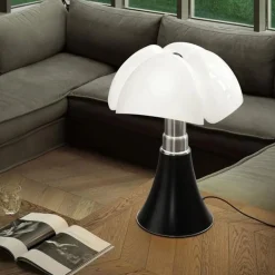 Martinelli Luce Pipistrello 1965 Bordlampe Hvid
