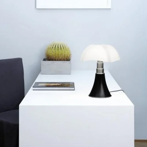 Martinelli Luce Pipistrello 1965 Bordlampe Mini Blågrøn