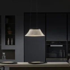 Martinelli Luce Plissé Pendel Hvid