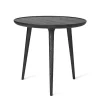 Mater Accent Sofabord Sort Bejdset Eg StorØ60
