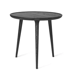 Mater Accent Sofabord Sort Bejdset Eg StorØ60