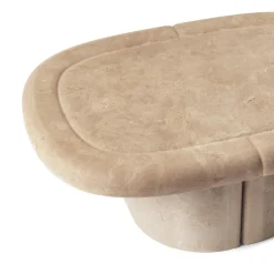 Mater Alder Sofabord Oval Sand